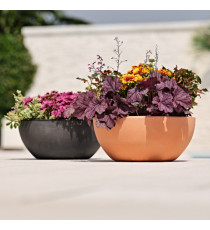 Vaso ciotola Era - 25 L - PE - antracite - TeraPlast