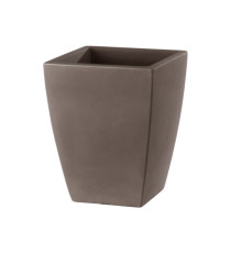 Vaso Quadro Veneto - 56 L - PE - cappuccino - TeraPlast