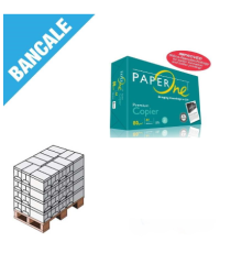 Carta fotocopie A4 Paper One premium All purpose A4 80gr bianca,500ff in risma - bianco elevato - Certificata FSC,ECF,ECOLABEL
