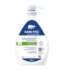 Sapone liquido Green Power - dispenser 1 L - profumato - Sanitec Sapone liquido Green Power - dispenser 1 L - profumato - Sanitec