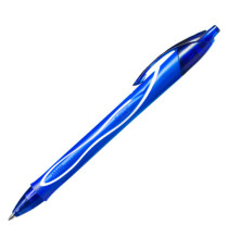 Penna a sfera a scatto Gelocity Quick Dry - punta 0,7mm - blu  - Bic - conf. 12 pezzi Penna a sfera a scatto Gelocity Quick Dry - punta 0,7mm - blu  - Bic - conf. 12 pezzi