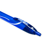 Penna a sfera a scatto Gelocity Quick Dry - punta 0,7mm - blu  - Bic - conf. 12 pezzi Penna a sfera a scatto Gelocity Quick Dry - punta 0,7mm - blu  - Bic - conf. 12 pezzi