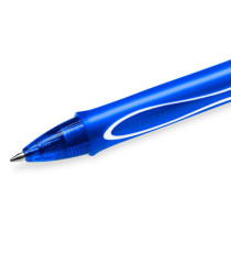 Penna a sfera a scatto Gelocity Quick Dry - punta 0,7mm - blu  - Bic - conf. 12 pezzi Penna a sfera a scatto Gelocity Quick Dry - punta 0,7mm - blu  - Bic - conf. 12 pezzi