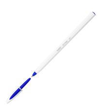 Penna a sfera Cristal Up con cappuccio  - punta media 1,2mm  - blu - Bic - conf. 20 pezzi