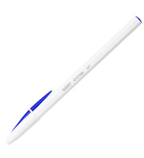 Penna a sfera Cristal Up con cappuccio  - punta media 1,2mm  - blu - Bic - conf. 20 pezzi