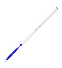 Penna a sfera Cristal Up con cappuccio  - punta media 1,2mm  - blu - Bic - conf. 20 pezzi