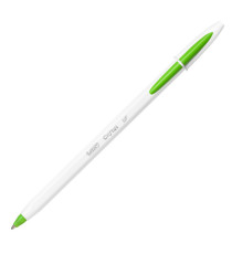 Penna a sfera Cristal Up con cappuccio - punta media 1,2mm - fun  - Bic - conf. 20 pezzi Penna a sfera Cristal Up con cappuccio - punta media 1,2mm - fun  - Bic - conf. 20 pezzi
