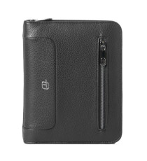 Portablocco Gate Trended - 19 x 23 cm - f.to utile A5 - ecopelle - nero - In Tempo Portablocco Gate Trended - 19 x 23 cm - f.to utile A5 - ecopelle - nero - In Tempo