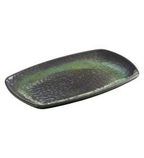 Piatto rettangolare Linea Amazzonia - 23,5 x 15 x 2,5 cm - melamina - Leone Piatto rettangolare Linea Amazzonia - 23,5 x 15 x 2,5 cm - melamina - Leone