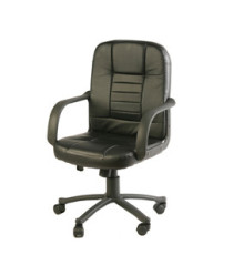 Poltrona direzionale Detroit HC4418M - con ruote e braccioli -  nero - Serena Group Poltrona direzionale Detroit HC4418M - con ruote e braccioli -  nero - Serena Group