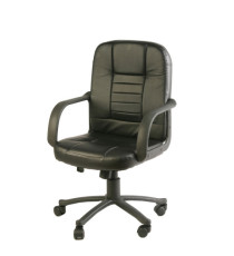 Poltrona direzionale Detroit HC4418M - con ruote e braccioli -  nero - Serena Group Poltrona direzionale Detroit HC4418M - con ruote e braccioli -  nero - Serena Group