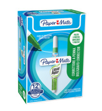 Correttore a penna Liquid Paper Micro Correction Pen - 7ml - punta a sfera - Papermate Correttore a penna Liquid Paper Micro Correction Pen - 7ml - punta a sfera - Papermate