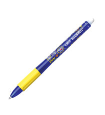 Penna sfera Gelocity Illusion - gel cancellabile - punta 0,7 mm - blu - Bic - conf. 12 pezzi