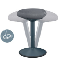 Sgabello Active Comfort da seduta - grigio scuro - Leitz Sgabello Active Comfort da seduta - grigio scuro - Leitz