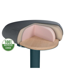 Sgabello Active Comfort da seduta - grigio scuro - Leitz Sgabello Active Comfort da seduta - grigio scuro - Leitz