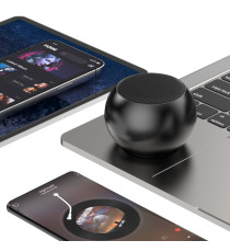 Altoparlante speaker wireless DZ-017 3W black bluetooth 5.3 cassa azione fino a 10mt, Dimensioni: 80.5×81.5×40mm Peso:120gr