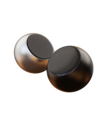 Altoparlante speaker wireless DZ-017 3W silver bluetooth 5.3 cassa azione fino a 10mt, Dimensioni: 80.5×81.5×40mm Peso:120gr