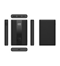 Power bank Forcell P10K2 22.5W 10000mAh 2 porte usb-A + 1 porta usb-C ricarica fast Quick Charge 3.0 e Power Delivery a 22,5 W Power bank Forcell P10K2 22.5W 10000mAh 2 porte usb-A + 1 porta usb-C ricarica fast Quick Charge 3.0 e Power Delivery a 22,5 W