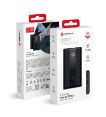 Power bank Forcell P10K2 22.5W 10000mAh 2 porte usb-A + 1 porta usb-C ricarica fast Quick Charge 3.0 e Power Delivery a 22,5 W Power bank Forcell P10K2 22.5W 10000mAh 2 porte usb-A + 1 porta usb-C ricarica fast Quick Charge 3.0 e Power Delivery a 22,5 W