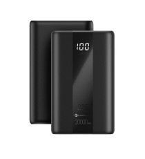 Power bank Forcell P20K2 22.5W 20000mAh 3 porte usb-A + 1 porta usb-C ricarica fast Quick Charge 3.0 e Power Delivery a 22,5 W Power bank Forcell P20K2 22.5W 20000mAh 3 porte usb-A + 1 porta usb-C ricarica fast Quick Charge 3.0 e Power Delivery a 22,5 W