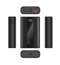 Power bank Forcell P20K2 22.5W 20000mAh 3 porte usb-A + 1 porta usb-C ricarica fast Quick Charge 3.0 e Power Delivery a 22,5 W Power bank Forcell P20K2 22.5W 20000mAh 3 porte usb-A + 1 porta usb-C ricarica fast Quick Charge 3.0 e Power Delivery a 22,5 W
