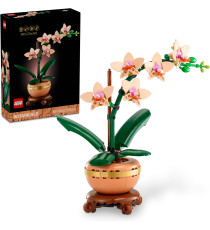 Lego Botanicals - Mini-orchidea - Lego 10343 The Botanical Collection con Vaso, Bocciolo e Foglie Artificiali 274pz Anni 18+ Lego Botanicals - Mini-orchidea - Lego 10343 The Botanical Collection con Vaso, Bocciolo e Foglie Artificiali 274pz Anni 18+