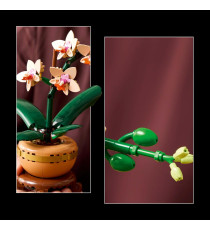 Lego Botanicals - Mini-orchidea - Lego 10343 The Botanical Collection con Vaso, Bocciolo e Foglie Artificiali 274pz Anni 18+ Lego Botanicals - Mini-orchidea - Lego 10343 The Botanical Collection con Vaso, Bocciolo e Foglie Artificiali 274pz Anni 18+