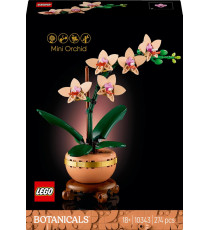 Lego Botanicals - Mini-orchidea - Lego 10343 The Botanical Collection con Vaso, Bocciolo e Foglie Artificiali 274pz Anni 18+ Lego Botanicals - Mini-orchidea - Lego 10343 The Botanical Collection con Vaso, Bocciolo e Foglie Artificiali 274pz Anni 18+