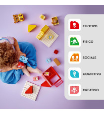 Lego Duplo - Attività quotidiane: mangiare e andare a letto - Lego 10414  28pz Anni 1,5+ Lego Duplo - Attività quotidiane: mangiare e andare a letto - Lego 10414  28pz Anni 1,5+