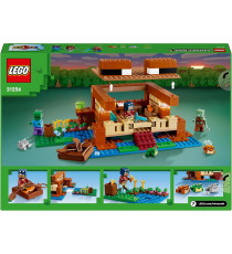 Lego Minecraft - La casa-rana - Lego 21256 casa, zombie, un annegato, uno Slime e 3 rane 400pz Anni 8+ Lego Minecraft - La casa-rana - Lego 21256 casa, zombie, un annegato, uno Slime e 3 rane 400pz Anni 8+