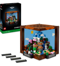 Lego Minecraft - Banco da lavoro - Lego 21265 con 12 Biomi, 8 Microfigure e Sorprese 1195pz Anni 18+ Lego Minecraft - Banco da lavoro - Lego 21265 con 12 Biomi, 8 Microfigure e Sorprese 1195pz Anni 18+