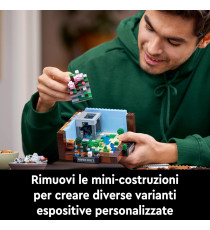 Lego Minecraft - Banco da lavoro - Lego 21265 con 12 Biomi, 8 Microfigure e Sorprese 1195pz Anni 18+ Lego Minecraft - Banco da lavoro - Lego 21265 con 12 Biomi, 8 Microfigure e Sorprese 1195pz Anni 18+