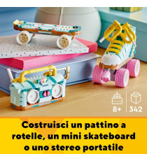 Lego Creator 3in1 - Pattino a rotelle retrò - Lego 31148 Trasformabile in Mini Skateboard o Radio Giocattolo Anni 8+ 342pz Lego Creator 3in1 - Pattino a rotelle retrò - Lego 31148 Trasformabile in Mini Skateboard o Radio Giocattolo Anni 8+ 342pz