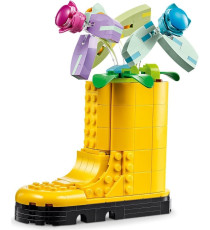 Lego Creator 3in1 - Innaffiatoio con fiori - Lego 31149 Trasformabile in Stivale Giallo o 2 Uccelli con Trespolo Anni 8+ 420pz Lego Creator 3in1 - Innaffiatoio con fiori - Lego 31149 Trasformabile in Stivale Giallo o 2 Uccelli con Trespolo Anni 8+ 420pz
