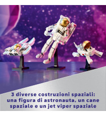 Lego Creator 3in1 - Astronauta - Lego 31152 Trasformabile in Cane o in Astronave Viper Jet Anni 9+ 647pz Lego Creator 3in1 - Astronauta - Lego 31152 Trasformabile in Cane o in Astronave Viper Jet Anni 9+ 647pz