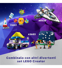 Lego Creator 3in1 - Astronauta - Lego 31152 Trasformabile in Cane o in Astronave Viper Jet Anni 9+ 647pz Lego Creator 3in1 - Astronauta - Lego 31152 Trasformabile in Cane o in Astronave Viper Jet Anni 9+ 647pz