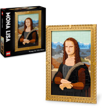 Lego Art - Gioconda - Lego 31213 Opera d'Arte Rinascimentale di Leonardo da Vinci 1503pz Anni 18+ Lego Art - Gioconda - Lego 31213 Opera d'Arte Rinascimentale di Leonardo da Vinci 1503pz Anni 18+
