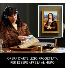 Lego Art - Gioconda - Lego 31213 Opera d'Arte Rinascimentale di Leonardo da Vinci 1503pz Anni 18+ Lego Art - Gioconda - Lego 31213 Opera d'Arte Rinascimentale di Leonardo da Vinci 1503pz Anni 18+