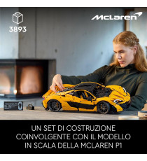 Lego Technic - McLaren P1™ - Lego 42171 motore V8 a pistoni, porte apribili, alettone regolabile Anni 18+ 3893pz Lego Technic - McLaren P1™ - Lego 42171 motore V8 a pistoni, porte apribili, alettone regolabile Anni 18+ 3893pz