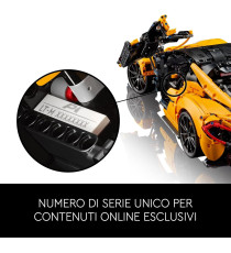 Lego Technic - McLaren P1™ - Lego 42171 motore V8 a pistoni, porte apribili, alettone regolabile Anni 18+ 3893pz Lego Technic - McLaren P1™ - Lego 42171 motore V8 a pistoni, porte apribili, alettone regolabile Anni 18+ 3893pz