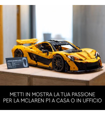 Lego Technic - McLaren P1™ - Lego 42171 motore V8 a pistoni, porte apribili, alettone regolabile Anni 18+ 3893pz Lego Technic - McLaren P1™ - Lego 42171 motore V8 a pistoni, porte apribili, alettone regolabile Anni 18+ 3893pz