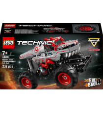 Lego Technic - Pull-back Monster Jamâ„¢ ThunderROARusâ„¢ - Lego 42200 per i fan di gare Monster Jam Anni 7+ 232pz Lego Technic - Pull-back Monster Jamâ„¢ ThunderROARusâ„¢ - Lego 42200 per i fan di gare Monster Jam Anni 7+ 232pz