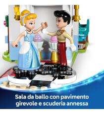 Lego Disney Princess - Castello e carrozza di Cenerentola - Lego 43275 con cavallo, Principessa e Principe Azzurro Anni 6+ 596pz Lego Disney Princess - Castello e carrozza di Cenerentola - Lego 43275 con cavallo, Principessa e Principe Azzurro Anni 6+ 596pz