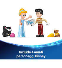 Lego Disney Princess - Castello e carrozza di Cenerentola - Lego 43275 con cavallo, Principessa e Principe Azzurro Anni 6+ 596pz Lego Disney Princess - Castello e carrozza di Cenerentola - Lego 43275 con cavallo, Principessa e Principe Azzurro Anni 6+ 596pz