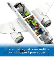 Lego City - Aereo passeggeri - Lego 60367 Autobus, Trattore Aeroportuale, Camion del Catering e Furgone Anni 7+ 913pz Lego City - Aereo passeggeri - Lego 60367 Autobus, Trattore Aeroportuale, Camion del Catering e Furgone Anni 7+ 913pz