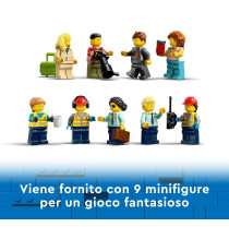 Lego City - Aereo passeggeri - Lego 60367 Autobus, Trattore Aeroportuale, Camion del Catering e Furgone Anni 7+ 913pz Lego City - Aereo passeggeri - Lego 60367 Autobus, Trattore Aeroportuale, Camion del Catering e Furgone Anni 7+ 913pz