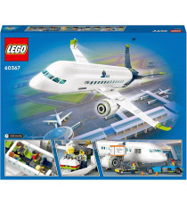 Lego City - Aereo passeggeri - Lego 60367 Autobus, Trattore Aeroportuale, Camion del Catering e Furgone Anni 7+ 913pz Lego City - Aereo passeggeri - Lego 60367 Autobus, Trattore Aeroportuale, Camion del Catering e Furgone Anni 7+ 913pz