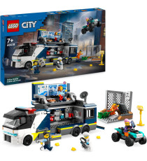Lego City - Camion laboratorio mobile della polizia - Lego 60418 Quad Bike, 2 Agenti, 1 Scienziato e 2 Criminali Anni 7+ 674pz Lego City - Camion laboratorio mobile della polizia - Lego 60418 Quad Bike, 2 Agenti, 1 Scienziato e 2 Criminali Anni 7+ 674pz