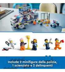 Lego City - Camion laboratorio mobile della polizia - Lego 60418 Quad Bike, 2 Agenti, 1 Scienziato e 2 Criminali Anni 7+ 674pz Lego City - Camion laboratorio mobile della polizia - Lego 60418 Quad Bike, 2 Agenti, 1 Scienziato e 2 Criminali Anni 7+ 674pz