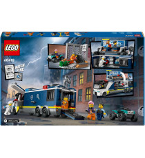 Lego City - Camion laboratorio mobile della polizia - Lego 60418 Quad Bike, 2 Agenti, 1 Scienziato e 2 Criminali Anni 7+ 674pz Lego City - Camion laboratorio mobile della polizia - Lego 60418 Quad Bike, 2 Agenti, 1 Scienziato e 2 Criminali Anni 7+ 674pz